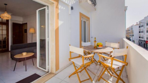 Bright 1BDR Apartment W/Balcony by LovelyStay